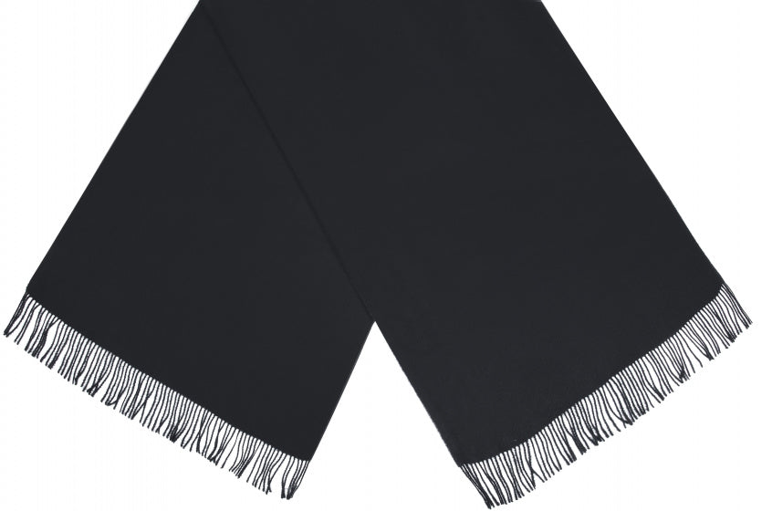 CWI tørklæde damer 180 x 70 cm viskose mørkeblå en størrelse