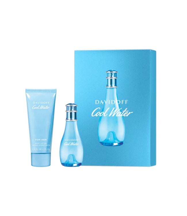 Davidoff Coolwater Woman Set Gift Eau de Toilette Spray 30 ml + Body 75ml