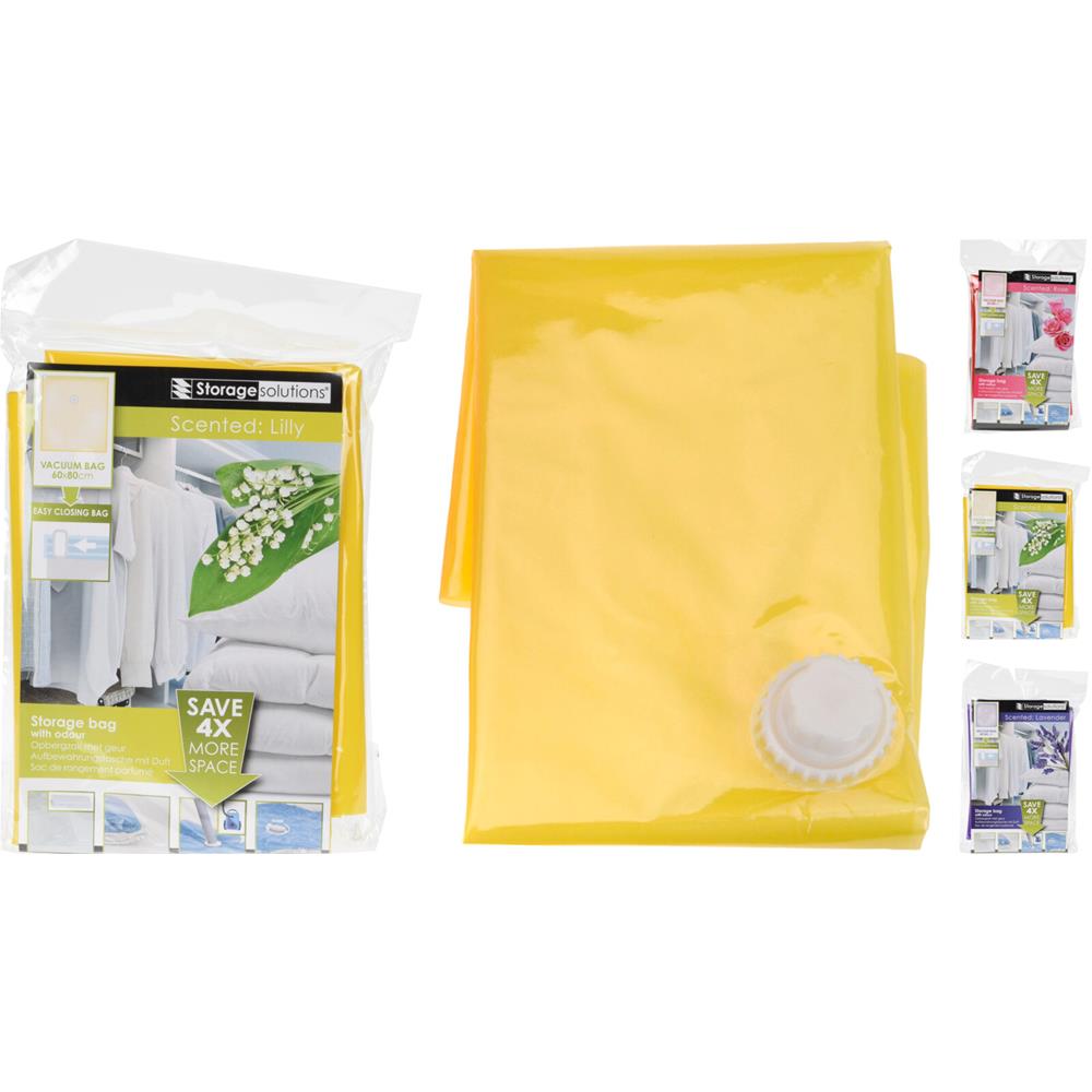 Tárolási megoldások Vákuumos tárolózsák illattal