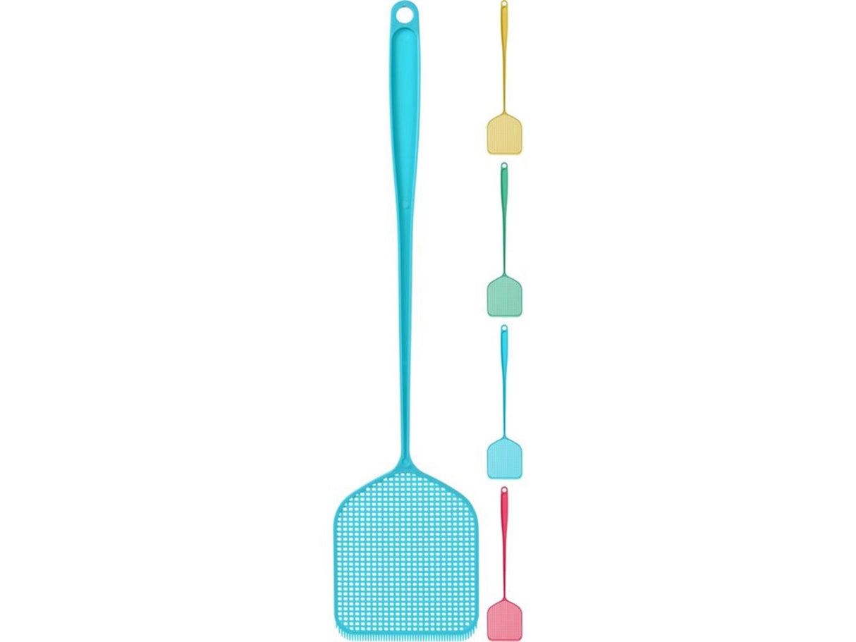 Fly swatter with scraper 5 assorted