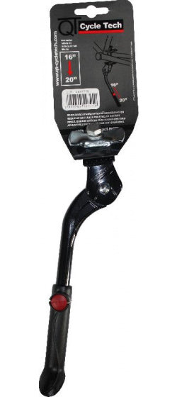Cycletech kolesarski standard 14-20 palčni aluminijast črna