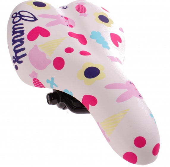 Cycletech Bunny Saddle Dětské kolo bílé 22 x 14 cm