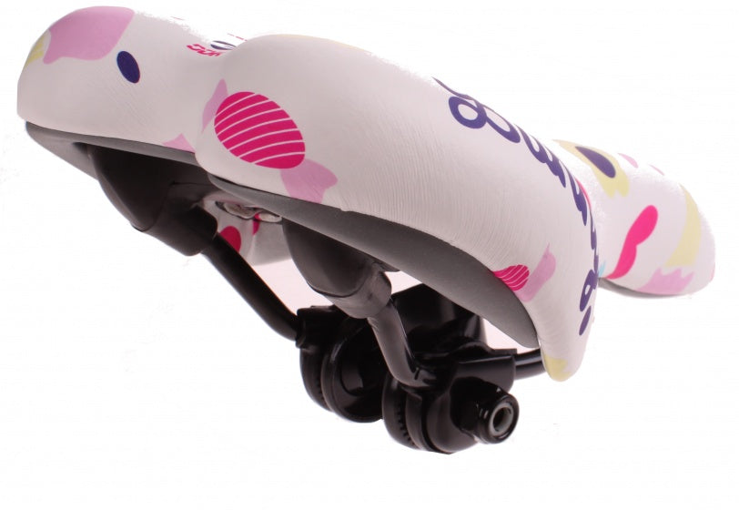 Cycletech Bunny Saddle Dětské kolo bílé 22 x 14 cm