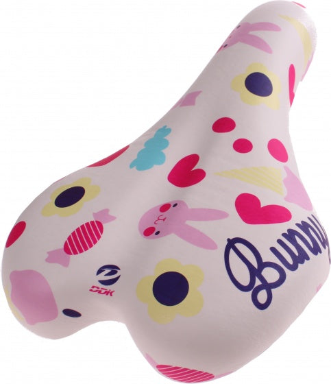 Cycletech Bunny Saddle Dětské kolo bílé 22 x 14 cm