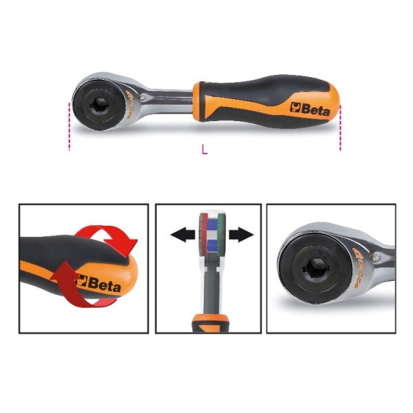 Beta 860 58 RATEL 1 4 with bit holder and rotating handle