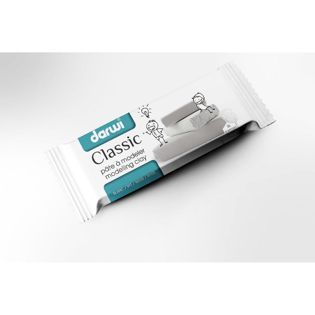 Merkloos darwi • modelling klei classic 1kg