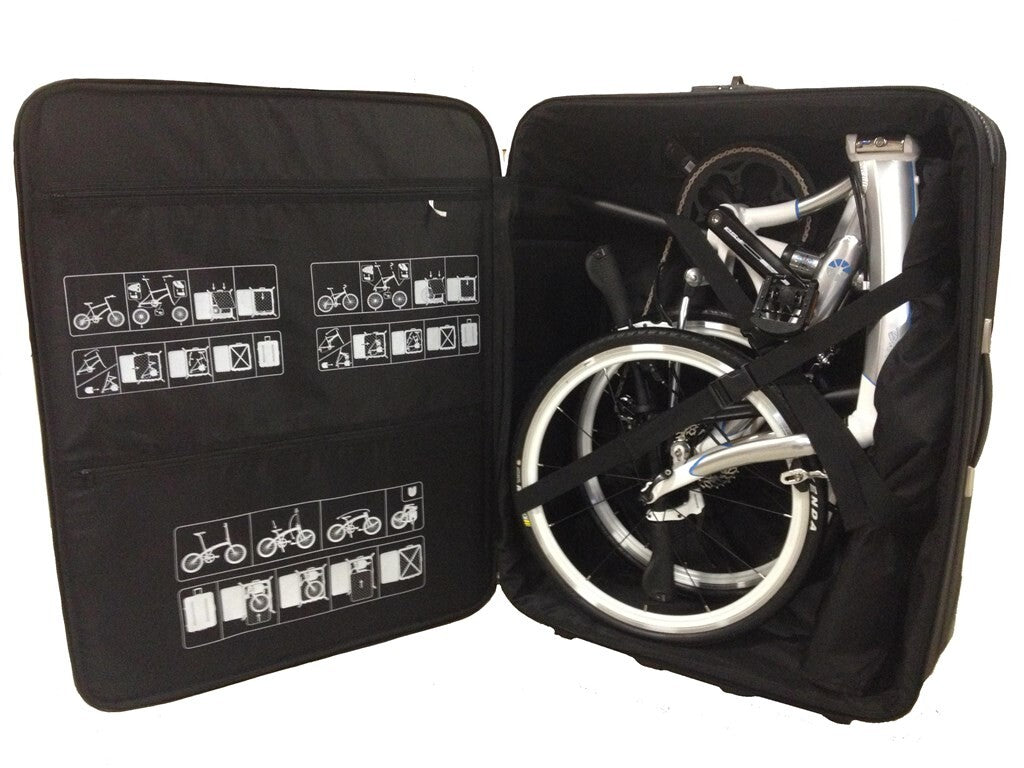 KT Bag Foldning Bike Kuffert 16 20 Sort