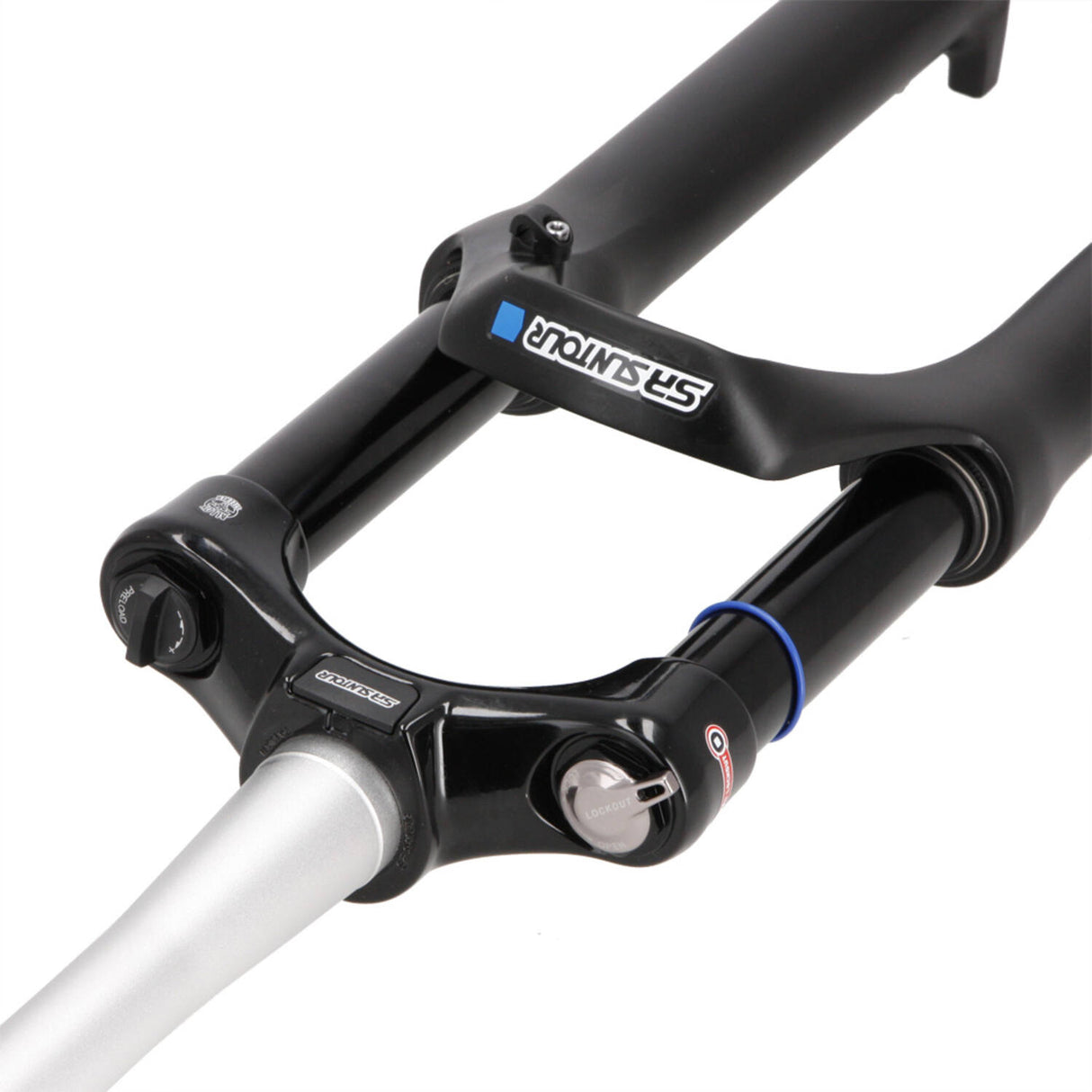 Srsuntour SR Suntour - fork mobie 45 lor ds coil 700c 100mm tapered 15mm black