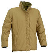 Defcon 5 utomhusjas giacaca mäns nylon olivgrön beige storlek s