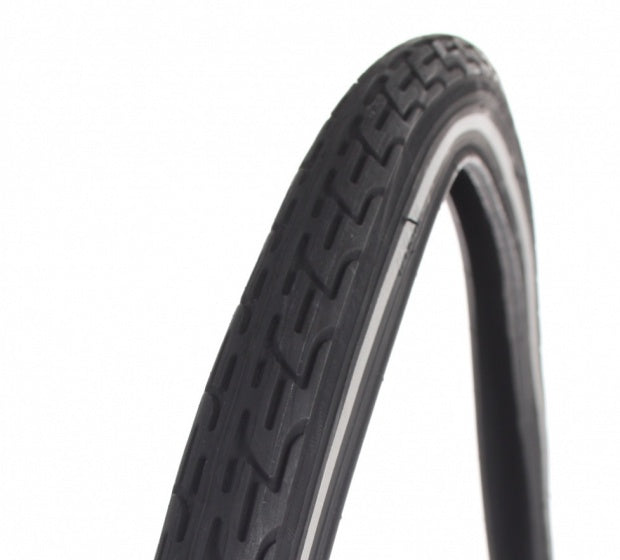 Tire de pneu de charcuterie 28 x 1 5 8 x 1 3 8 (37-622) Blanc noir