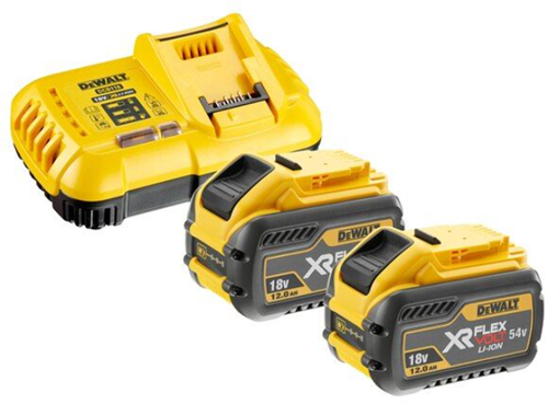 Dewalt dcb118y2 | flexvolt | štartovacia sada | 2 x flexvoltová batéria | 54v | 12:00 | lítium-iónový - dcb118y2-qw