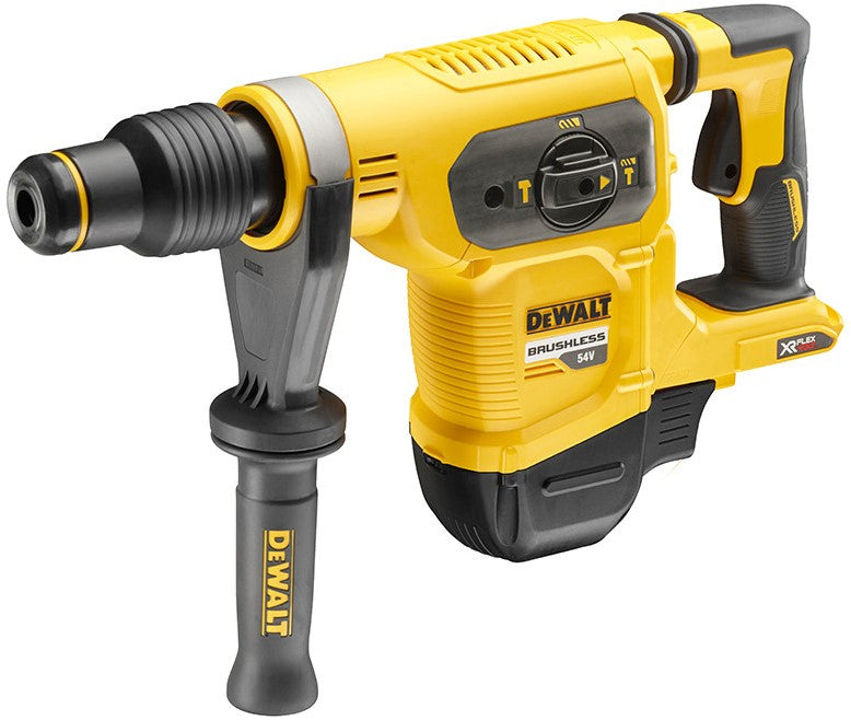 Dewalt dch481n-xj flexvolt accu combihamer sds-max 54v body excl. accu's en lader