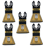 Dewalt accessoires dewalt dt20775 - multitool zaagbladen 3-zijdige zaagsnede | 5 stuks - dt20775-qz