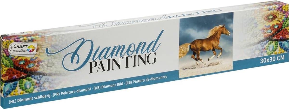 Bongers Toy Diamond slika - konj - 30x30 cm