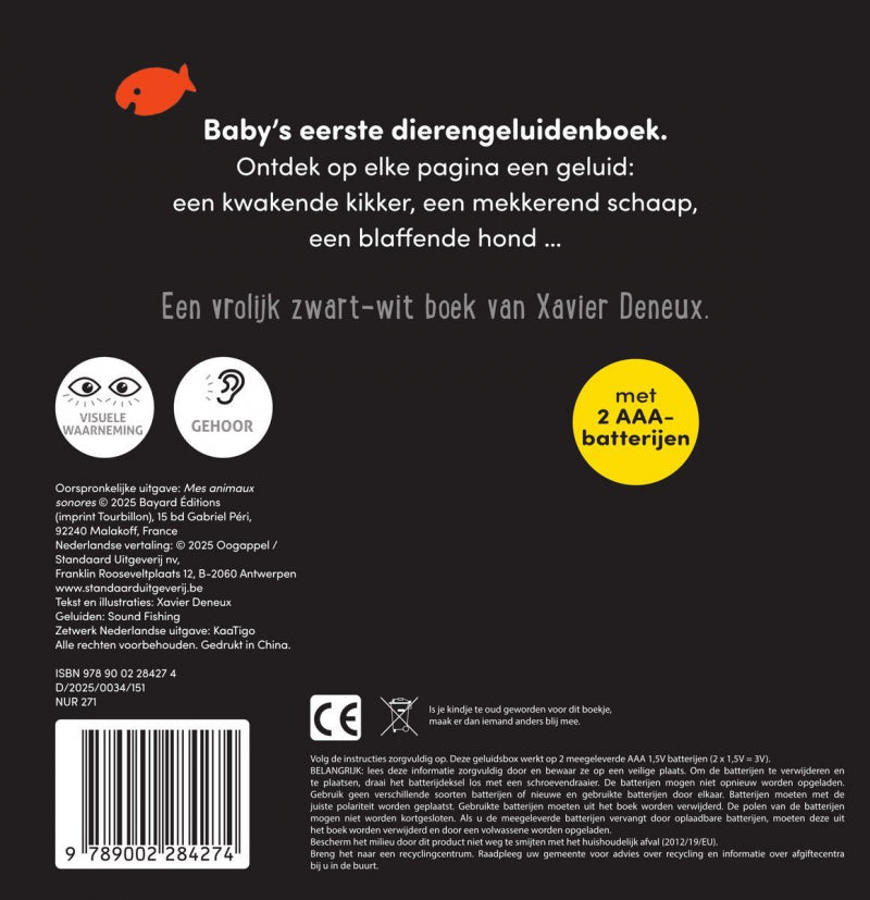 Øjenæble dyrelyde