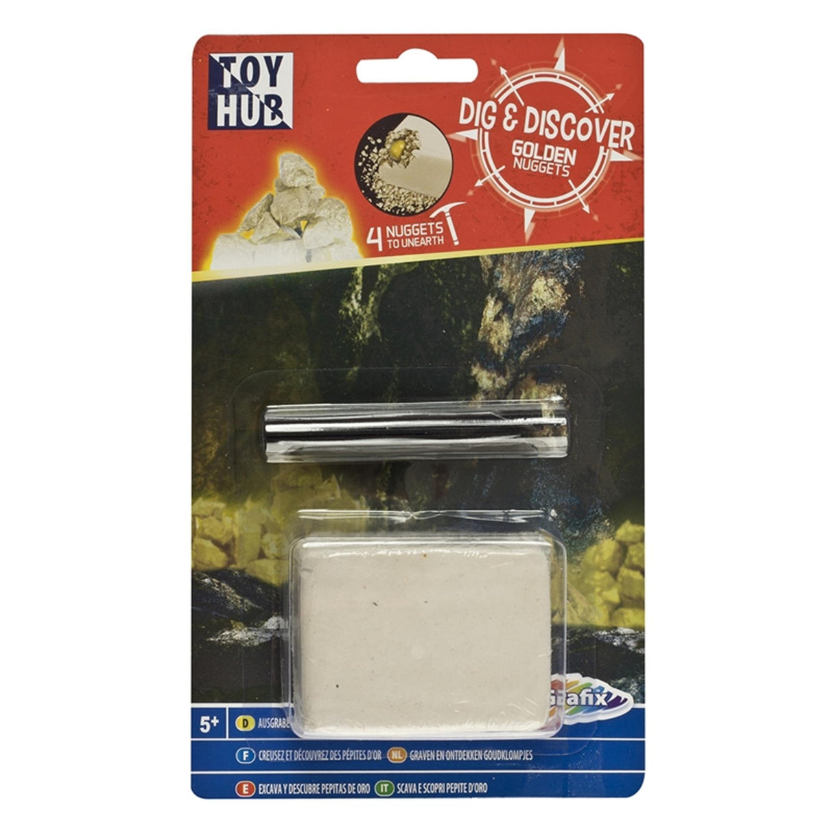 Grafix fossiel uitbikken