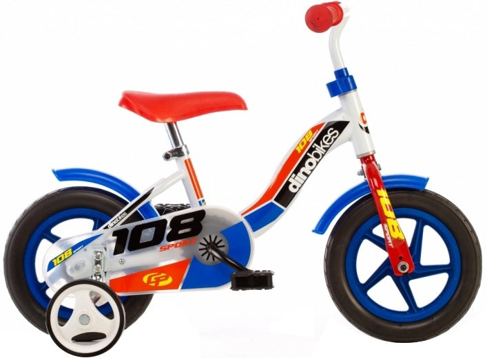 Dino 108 Sport 10 palců 17 cm chlapci prostřednictvím bílé