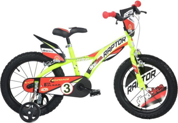 Dino Raptor 14 tum 24 cm pojkar som klämmer grönt