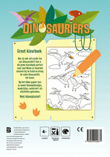 Standaard uitgeverij groot kleurboek dinosauriers