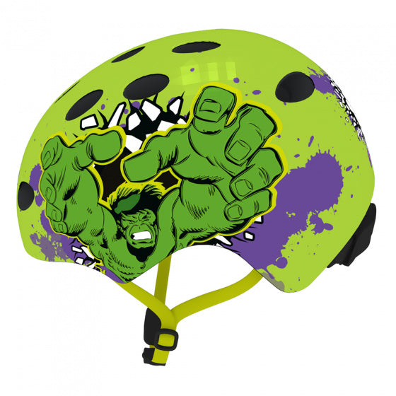Disney cyklistická helma Hulk Boys Green Size 54 58 cm