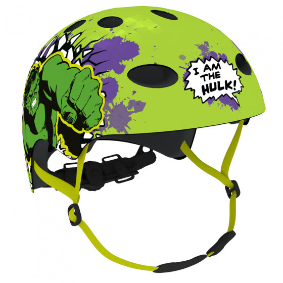 Disney cyklistická helma Hulk Boys Green Size 54 58 cm