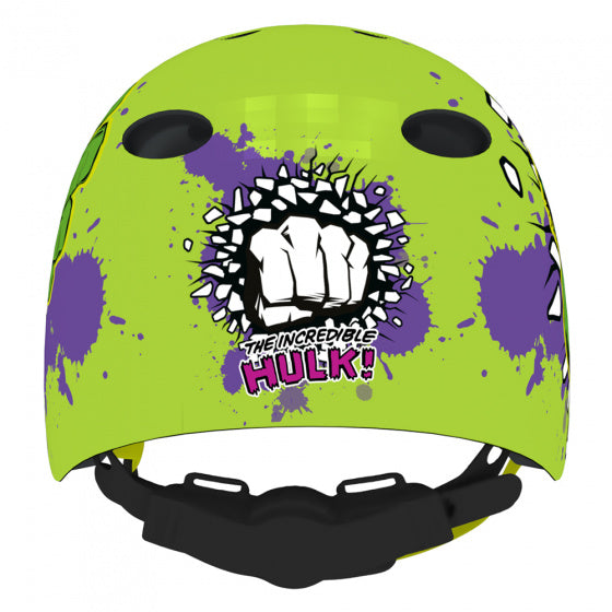 Disney cyklistická helma Hulk Boys Green Size 54 58 cm