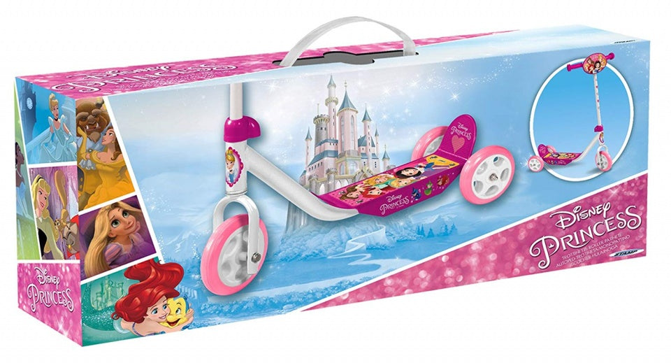 Disney 3-wheel Kids Step Girls Vrike Wit Pink