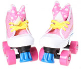 Disney Minnie Mausroller Skates Meedercher rosa wäiss Gréisst 30