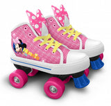 Disney Minnie Mouse Roller Skates chicas rosa blanco Tamaño 30