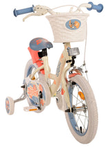 Disney Stitch Children's Bicycle - Girls - 14 Inch - Cream Coral Blue