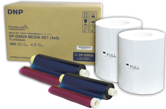 DNP Paper DM46620 2 Roll � 400 St. 10x15 dla DS620