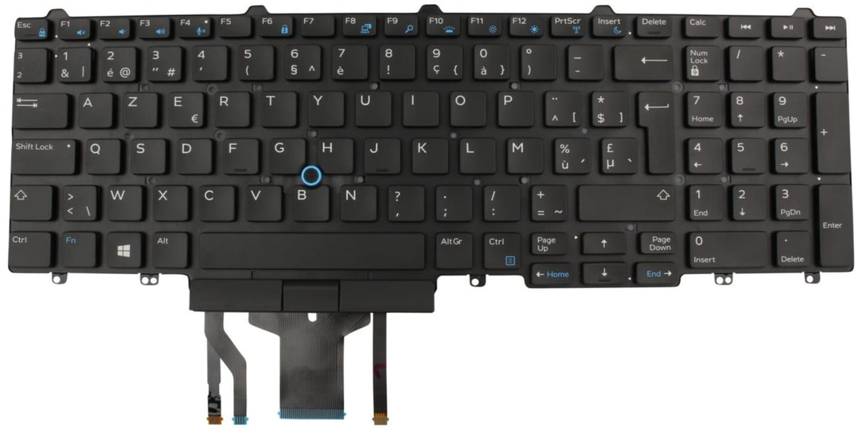 Dell laptop keyboard Azerty BE