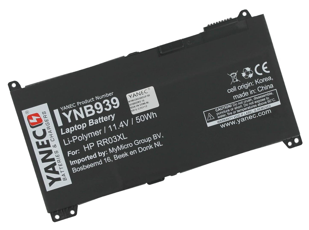 Batterie d'ordinateur portable Yanec 3500 mAh