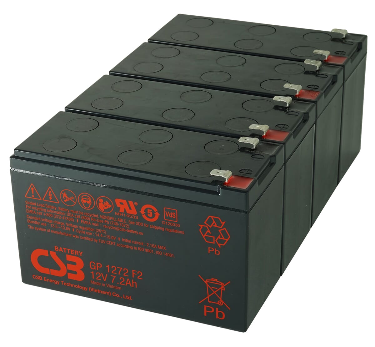 Nahrazení baterie CSB baterie UPS nahrazení baterie RBC132