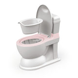 Dolu 2-in-1 XL Educational Plaspotje with coil effect white pink