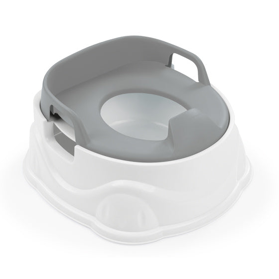 Dolu 3-in-1-Bildungsschleib mit Toilettenreduzierer weiß grau