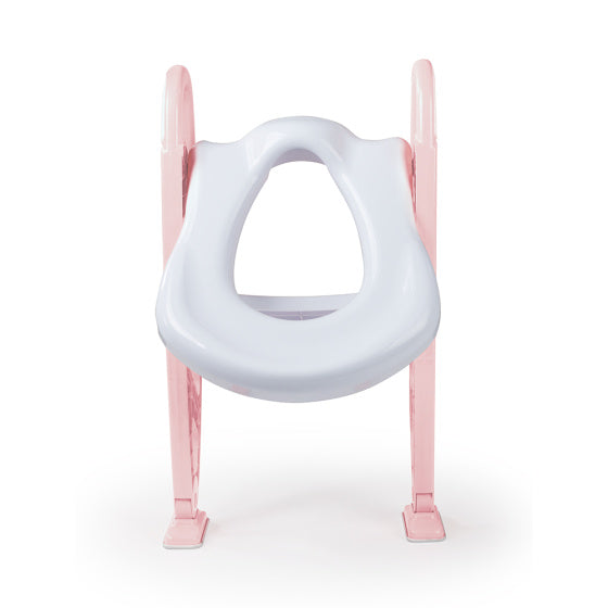 Dolu Educational Toilettrainer con escalera de inodoro Reder rosa
