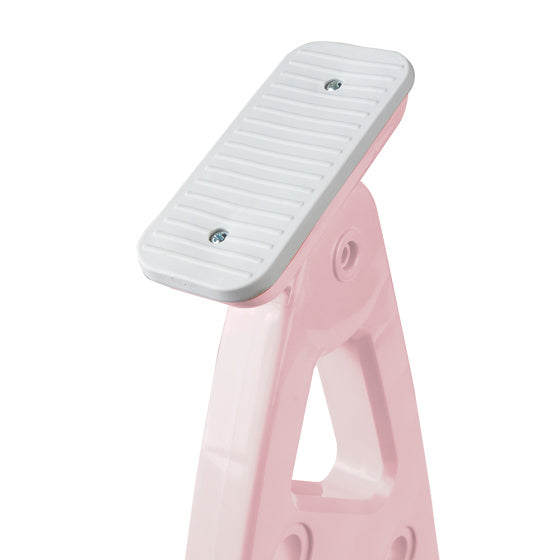 Dolu -uddannelses toilettrainer med trappe toilet rederrosa