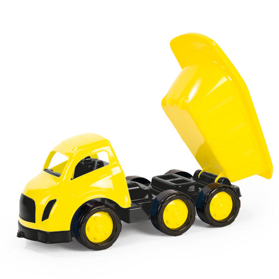 Camion de jouets de camion Dolu MAXI 69 cm Black jaune
