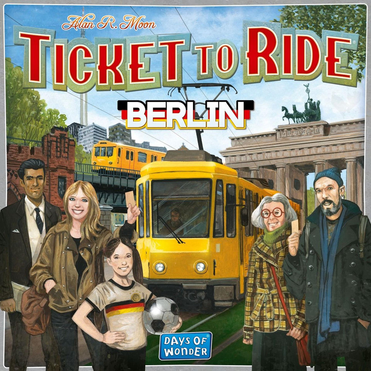 Billet til at ride berlin brætspil