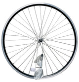 Rodi voorwiel 28 - 622x19 skorpion alu. zwart fm21 qr sp. 14 rvs
