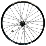 Rodi achterwiel 27 - 584x23 iis blackrock 23 db600 qr zwart schijfrem