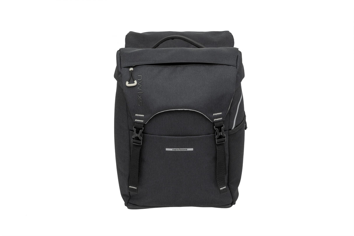Neue Looxs Sport Double Bicycle Bag schwarz grau