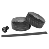 Ergotec styrtejp san remo stångtejp san remo pu+gel, svart grå