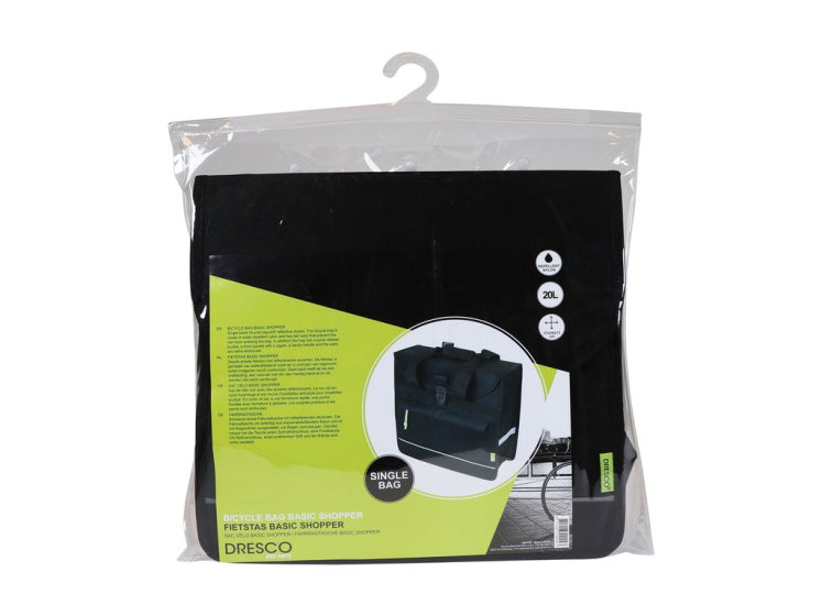 Shopper Dresco Basic Pakaftas Nylon Black da 20 litri