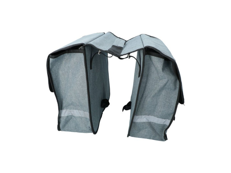 Dresco Doppia bicicletta 3 36 litri di splash -grigio
