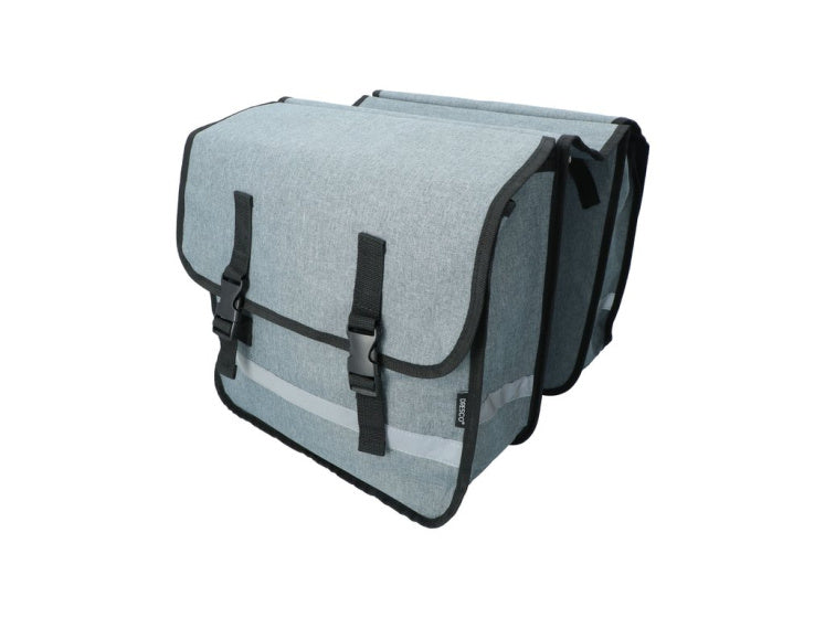 Dresco Doppia bicicletta 3 36 litri di splash -grigio