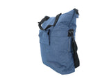 Dresco enkele fietstas en shopper 18 liter blauw