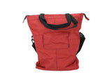 Dresco Single Bicycle Bag and Shopper 18 litros vermelho