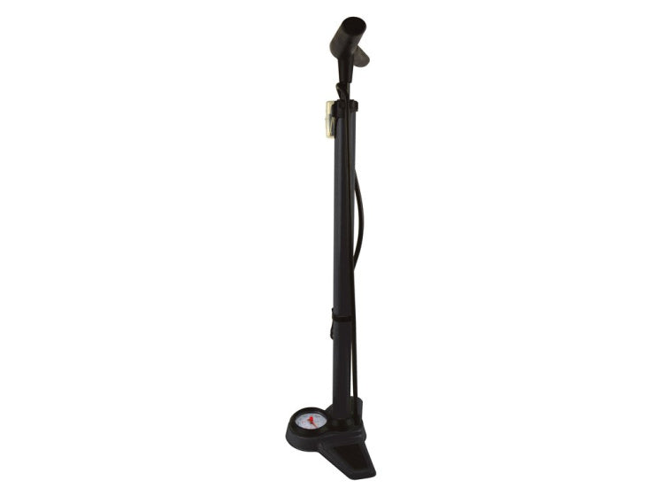 Dresco Manometer Pro Bicycle Pump 70 cm sort